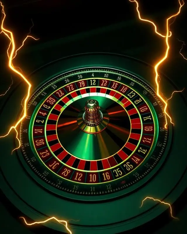 Lightning Roulette game tile — live dealer title by Evolution